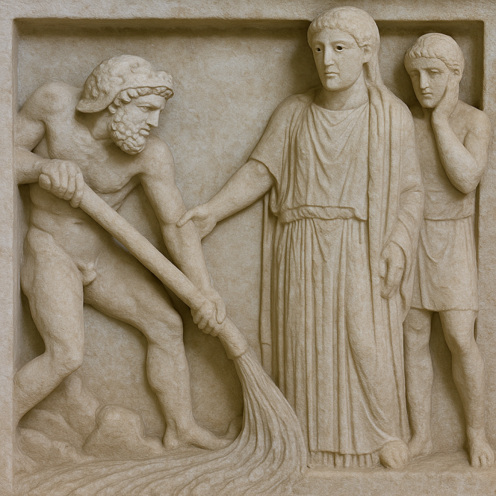 La sesta fatica di Eracle: le stalle di Augia