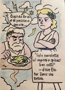 Le avventure di Cesare sull'Olimpo, episodio n.1. Immagine 